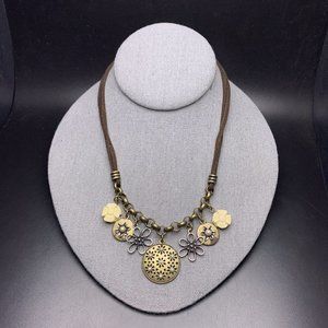 Nine West Vintage America Flower Necklace